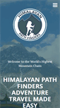 Mobile Screenshot of himalayanpathfinders.com